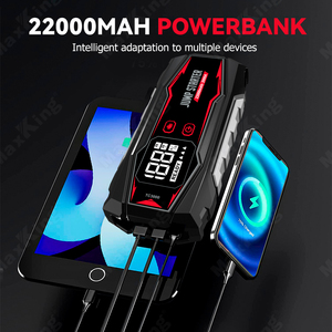 Arrancador de coche inteligente de 22000mAh 2000A con protección contra sobrecargas, diseño de polaridad inversa y antichispas - Product Image 6