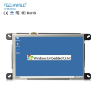 FEELWORLD W759 Panel PC Industrial de 7 Pulgadas con WinCE 6.0 y Linux, Ordenador Táctil de Marco Abierto, Directo de Fábrica OEM