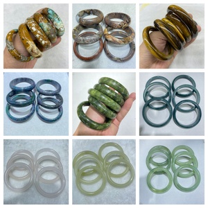 Venta al por mayor, varios brazaletes naturales, pulseras de neumáticos de piedras preciosas de alta calidad, joyería de cristal para mujeres o hombres, regalo - Product Image 6