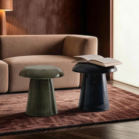 Tabouret, table d'appoint, chaise et ottoman en céramique, design moderne et portable, pour salon, chambre, appartement, atelier, parc