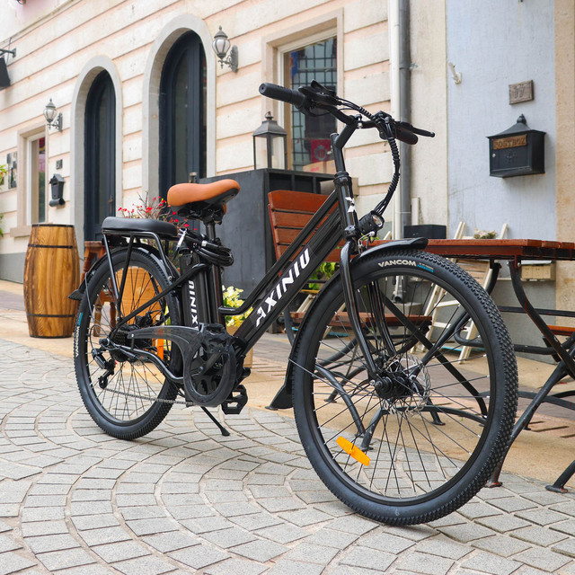 China Warehouse 26 Inch 36V City  Electric Bicycle 350W E BIKE Electric Bike for Adult Bicicleta Electrica