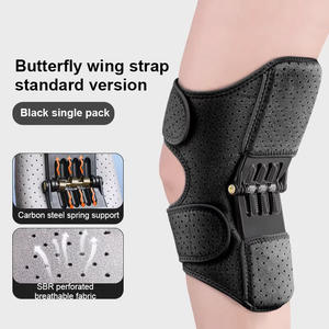 Genouillères de soutien pour la course et la randonnée en extérieur, avec protection rotulienne et soutien puissant pour les jambes faibles et les jambes froides - Product Image 6