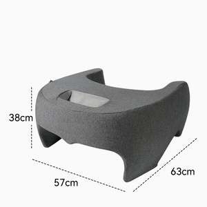 Coussin de dossier multifonctionnel souple et résistant à l'usure pour adultes, idéal pour le gaming, le repos au lit, l'utilisation d'un ordinateur portable et la vision de la télévision - Product Image 6
