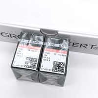 100 Pièces/Boîte Aiguilles Industrielles GROZ-BECKERT DP*5 DPX5 135X5 pour Machine à Coudre Double Aiguille, Pièces Détachées d'Usine de Bonne Qualité
