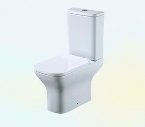 Hochwertige Sanitär keramik Badezimmer Designs Luxus Upflush zweiteilige Schüssel Set WC Pisse Kommode P Falle Keramik Toilette