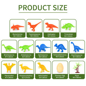 Juguetes de Animales del Mundo Animal, Huevos de Dinosaurios de Plástico, Modelo de Árbol, Favoritos de los Niños, Gran Venta - Product Image 4
