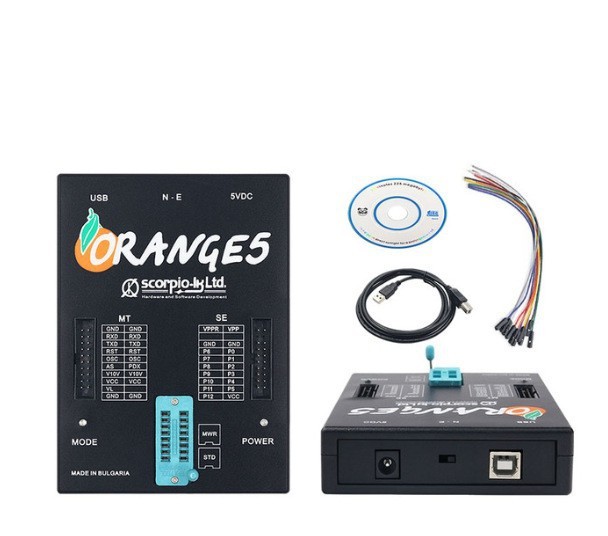 Orange5 ECU Programmer V1.38 with Full Adapter
