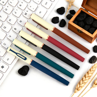 Stylo Roller Métallique Bicolore Pastel avec Clips Assortis, Logo Personnalisé Gravé au Laser Or Rose, Pointe 0,7 mm, Stylo Promotionnel Écologique