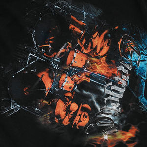 Streetlux Custom Sun Faded Sudadera con capucha de algodón 500GSM Acid Wash Distressed Oversized Men's Vintage Streetwear Collection - Product Image 2