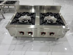 Thương Mại Thiết Bị Nhà Bếp Gas Phạm Vi Bếp Đầy Đủ Loạt Thép Không Gỉ Đầu Đốt Cho Nhà Hàng Thực Phẩm Nấu Ăn 1500W Điện - Product Image 2
