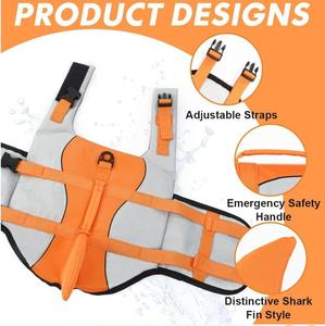 حيوان أليف-قماش لؤلؤي قطن فوم ماء لعب الكلاب سترة حياة عالية الطفو في الهواء الطلق للكلاب الكبيرة السباحة - Product Image 3