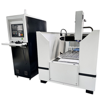 Machine de fraisage CNC à 3 axes 4040 6060 6090 Mini CNC en métal 3D Haute précision Moteur à engrenages Syntec 4,5 kW Lit en fonte unique
