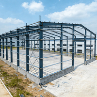 Caballo Estable Carreras Cobertizo para vacas Granja Construcción Ganado Graneros Refugio para cabras Estructuras de acero ligeras Cobertizo para fábrica agrícola