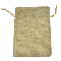 1pcs Lin Jute Drawstring Sacs Cadeaux Sacs Mariage Fête d'Anniversaire Faveurs Cordon Cadeau Noël Sacs Baby Shower Fournitures