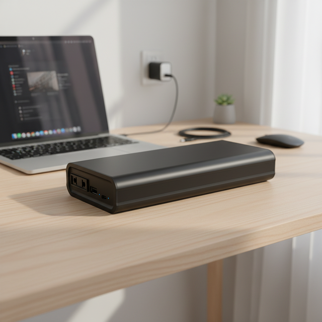 AC Outlet Portable Power Banks 25000mAh or 27500mAh Inverter Energy Storage Power AC85W Outdoor Power Station Laptop Power Bank
