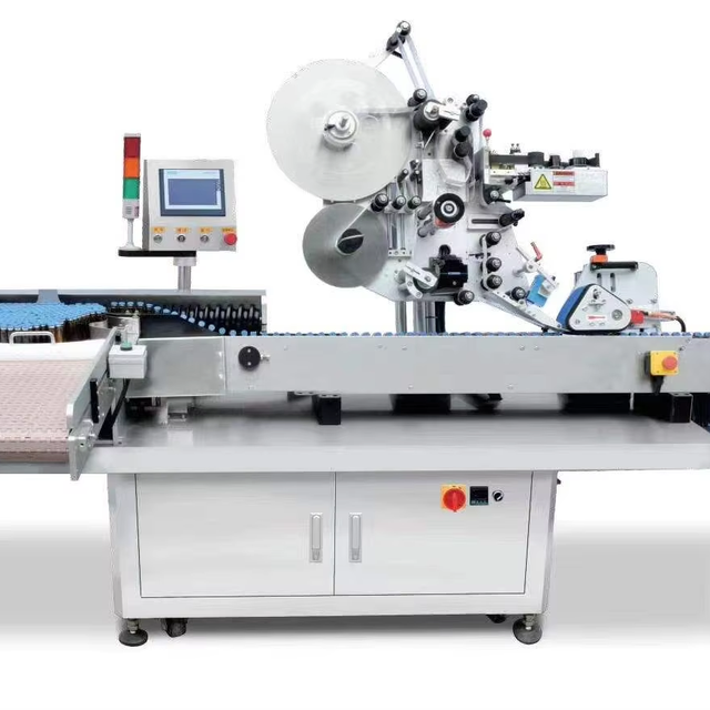 Sample Glass Bottle Labeling Machine for Cosmetic Small Vials & Mini Jars