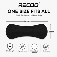 RECOO Sport Dilatateur Nasal Magnétique pour une Meilleure Respiration – Bandes Nasales Magnétiques pour Congestion Respiratoire