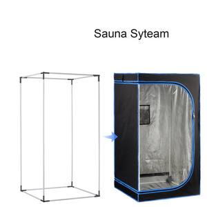 FUMEI <span class=keywords><strong>Sauna</strong></span> a Vapore Angolare Box per Dimagrimento e Detox Total Body, Tenda <span class=keywords><strong>Sauna</strong></span> Portatile Pieghevole da Interno con Riscaldamento 1000W - Product Image 3