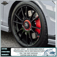 Jantes en alliage personnalisées OZ Racing Ultraleggera XX 17x7.5 4x100 pour Toyota Yaris Honda Fit Mazda MX5 Fiat 500 Abarth Renault Clio