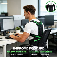 Ceinture de soutien dorsal médical ajustable pour redresser la colonne vertébrale, prix d'usine, vente en gros