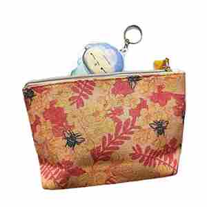 Sac en toile de coton polyester écologique à fermeture éclair, pochette de maquillage quotidienne avec logo – Nouveauté 2025, Ventes Flash - Product Image 1