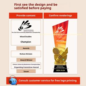 Trophées de compétition <span class=keywords><strong>d</strong></span>'athlétisme personnalisés, écologiques, imprimés UV et gravés, figurines de course, obstacles, relais, équipe - Product Image 5
