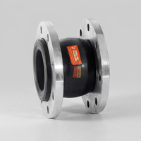 Joint d'expansion en caoutchouc à bride flottante Easyflex 12 x 8 pouces EPDM PN25 pour raccordement de tuyaux flexibles et contrôle des vibrations