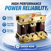 Réacteur onduleur triphasé à basse tension à noyau de fer Gaoyun GKSG-1.05/0.48-7% 0.48KV 1.05kvar à bobinage en cuivre