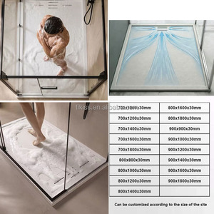 Drenaje Lineal Personalizado de Diseño Moderno, Drenaje Central, Fácil Instalación, Plato de Ducha para Baño y Hotel, Superficie Sólida, Piatti <span class=keywords><strong>Doccia</strong></span> - Product Image 5