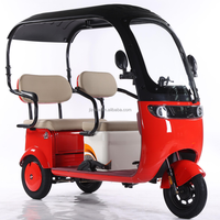Scooter électrique adulte quatre places 1000W, châssis en alliage d'aluminium, pneus hydrauliques 300-10, tricycle électrique personnalisé.