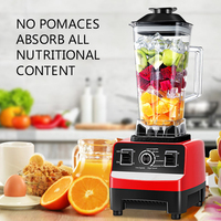 4500W Zilver Crest Blender Dubbele Twee Cup Commerciële Voedsel Smoothie Blender En Juicers Mixer