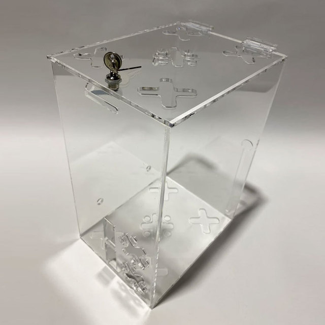 Guangdong Acrylic Manufacturer Custom Clear Acrylic Computer Host Case Transparent Host Protective Cover