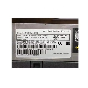 คอนเวอร์เตอร์ 6SL3210-1KE18-8UB1 อุปกรณ์อัตโนมัติทางอุตสาหกรรม มีสินค้าในสต็อก - Product Image 2
