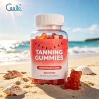 Gomitas Bronceadoras con Fórmula Compleja Personalizada OEM ODM, Producto Dietético Enriquecido, Bajo en Azúcar, Estilo Portátil, Apto para Ventas Comerciales para Adultos
