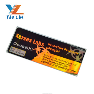 Diseño libre médico <span class=keywords><strong>esteroides</strong></span> anabólicos etiqueta del Vial de 10Ml de holograma - Product Image 3