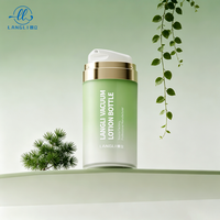 Pot en plastique acrylique avec pompe sans air 100g 150g – Emballage cosmétique de luxe pour lotion visage jour/nuit et soins de la peau