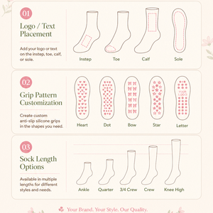 <span class=keywords><strong>Chaussettes</strong></span> de Pilates personnalisées à mi-mollet avec grip, <span class=keywords><strong>chaussettes</strong></span> de yoga <span class=keywords><strong>antidérapantes</strong></span> pour femmes avec semelle en silicone pour le Pilates, le yoga et le fitness quotidien - Product Image 3