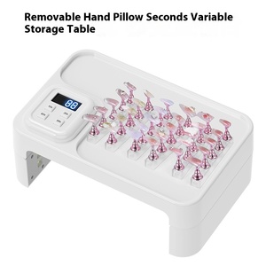 180W UV LED Nail Lamp Quick Dry Gel <b>Polish</b> Curing Dryer with Hand Rest for Salon Nail Enhancement - Product Image 2