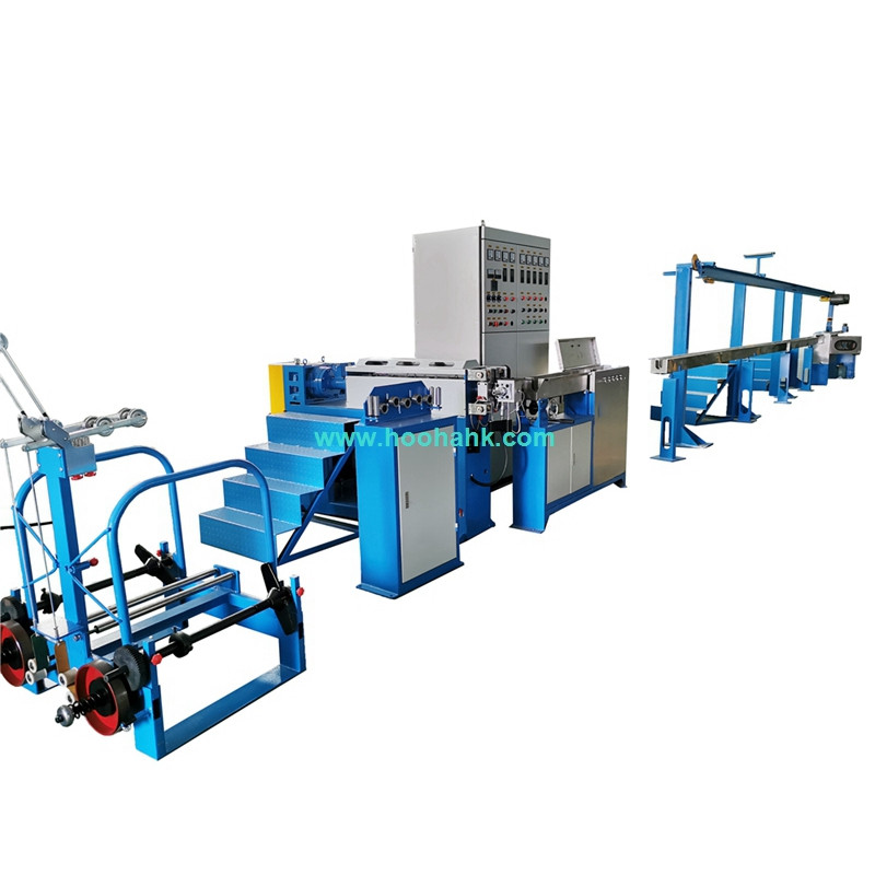 70+35 PVC Wire Making Extruder Machine For 1+1.5 mm2 Power Cable Making