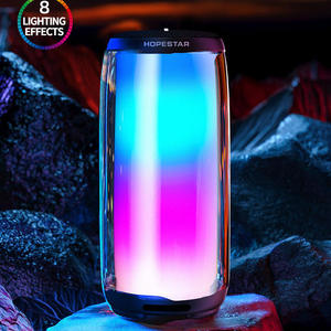 Haut-parleur sans fil P49 <span class=keywords><strong>de</strong></span> marque tendance pour influenceurs, avec lumière ambiante RGB, subwoofer, petite taille, sortie 10W, pour usage domestique - Product Image 3