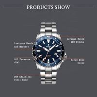 Boîtier de montre en acier inoxydable pour hommes montres en or 316L marques classique 22Mm bracelets et chaînes Boss dames mode numérique