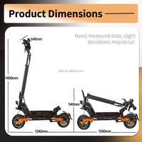Nouvelle arrivée : Trottinette électrique pliable pour adultes avec moteur sans balais de 500 W, vitesse maximale de 45 km/h, design étanche et léger