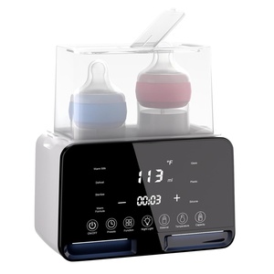 Calentador de Leche para Bebés Inteligente de Doble Biberón con Temperatura Constante, Pantalla Táctil, Calentador de Leche 2 en 1 - Product Image 1