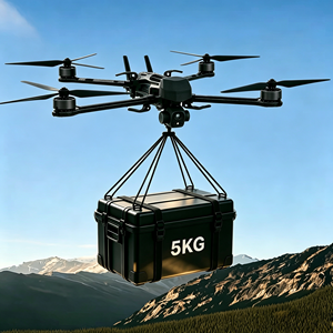 Drone FPV Z13D 13 pouces, ensemble complet, charge utile 5 kg, GPS, suivi IA, caméra professionnelle 8K, longue portée 15 km, drone de course, drone de surveillance - Product Image 1