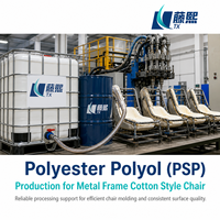 Polyol de polyester de qualité supérieure pour chaises en mousse à haute résilience avec structure métallique