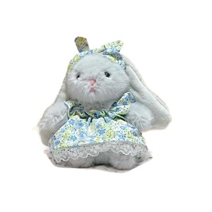 Llaveros de Peluche Genuinos de <span class=keywords><strong>Conejo</strong></span> Wendi, Colgantes de Peluche con Lazo de Mariposa, Juguetes de Animales de Peluche, Pequeños Peluches Adorables, Muñecos de Compañía Reconfortantes - Product Image 6