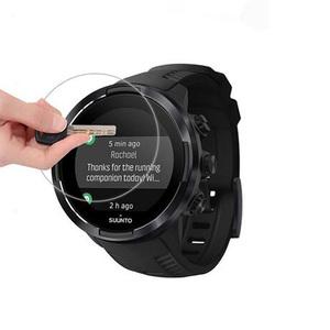 Película protectora de vidrio templado duro para reloj inteligente <span class=keywords><strong>Zeblaze</strong></span> <span class=keywords><strong>Stratos</strong></span> <span class=keywords><strong>2</strong></span> GPS Sport Smart Watch Protector de pantalla Accesorios - Product Image 2