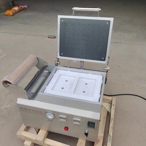 Professionnel Alimentaire Viande Vide Peau Haute Qualité Manuel Pack Plateau Scellant sous vide peau machine d'emballage-alimentaire - Product Image 5