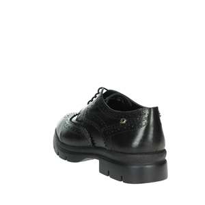 Donna Serena Scarpa Oxford in Pelle Nera da Donna Taglia 36 - Product Image 2