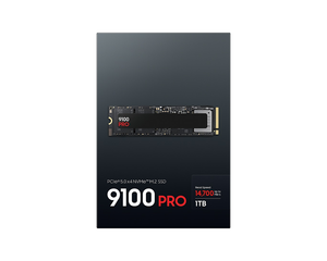 新型9100 PRO 1TB PCIe 5.0 NVMe M.2固态硬盘内置固态硬盘，实现桌面高效性能 - Product Image 2